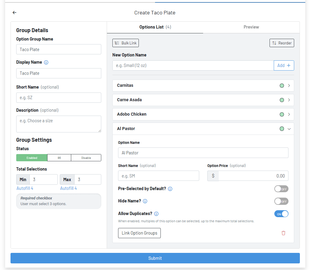 Option Groups - Premium Gradient Photo - High Resolution